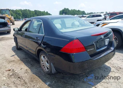 2007 Honda Accord 2.4 Se from USA, damaged, VIN 1HGCM56387A067595